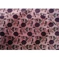 thumbnail image 4 of oneOone Cotton Silk Fabric Leaves & Floral Block Printed Craft Fabric BTY 42 Inch Wide, 4 of 4