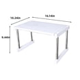 thumbnail image 3 of Kitchen Organizers and Storage On Clearance Kitchen Storage Shelf, Dish Rack, Table Top Storage Rack, Home Commodity Shelf, Storage Shelf For Kitchen, Sink, Bathroom, Living Room, Cupboard, 3 of 7