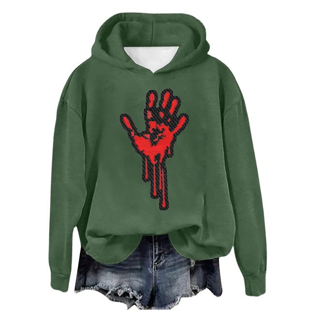WEAIXIMIUNG Sweat à Demi-Zip pour Femmes Sans Capuche Automne et Hiver 2025 Tendance avec Impression de Lettres