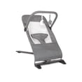 thumbnail image 1 of Baby Delight Alpine Deluxe Portable  Bouncer, Charcoal Tweed, 1 of 5