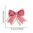 thumbnail image 2 of SDNall Christmas Tree Decorations, Christmas Tree ornaments, New Christmas Double Layered Bow Christmas Tree Decoration Small Bow Festival Gift Box Packaging Bow Accessories, 2 of 5