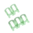 thumbnail image 4 of facefd 5 Pcs Cintres en Plastique pour Garde-Robe Crochets Faciles Antidérapants Garde-Robe Crochets Faciles Organisateurs de Rangement Supports, Vert, 4 of 9