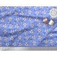 thumbnail image 3 of Soimoi Brown polyester Crepe Fabric Diamond Geometric Print Fabric by the Yard 52 Inch Wide, 3 of 3