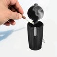 thumbnail image 2 of Milisten Portable Miniature Trash Can Ashtray With Lid Keychain Mini Garbage Can With Cap Sealed Pocket Ashtray Container For Outdoor Travel Use, 2 of 6