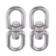thumbnail image 1 of S SERENABLE 2PCS Stainless Steel M10 Double Ended Swivel Eye Hooks for Swing, Hammock,, 1 of 8
