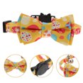 thumbnail image 2 of Miangastore 1Pc Cat Collar Pet Neck Decor Personalized Collar with Bell Bowknot Choker, 2 of 8