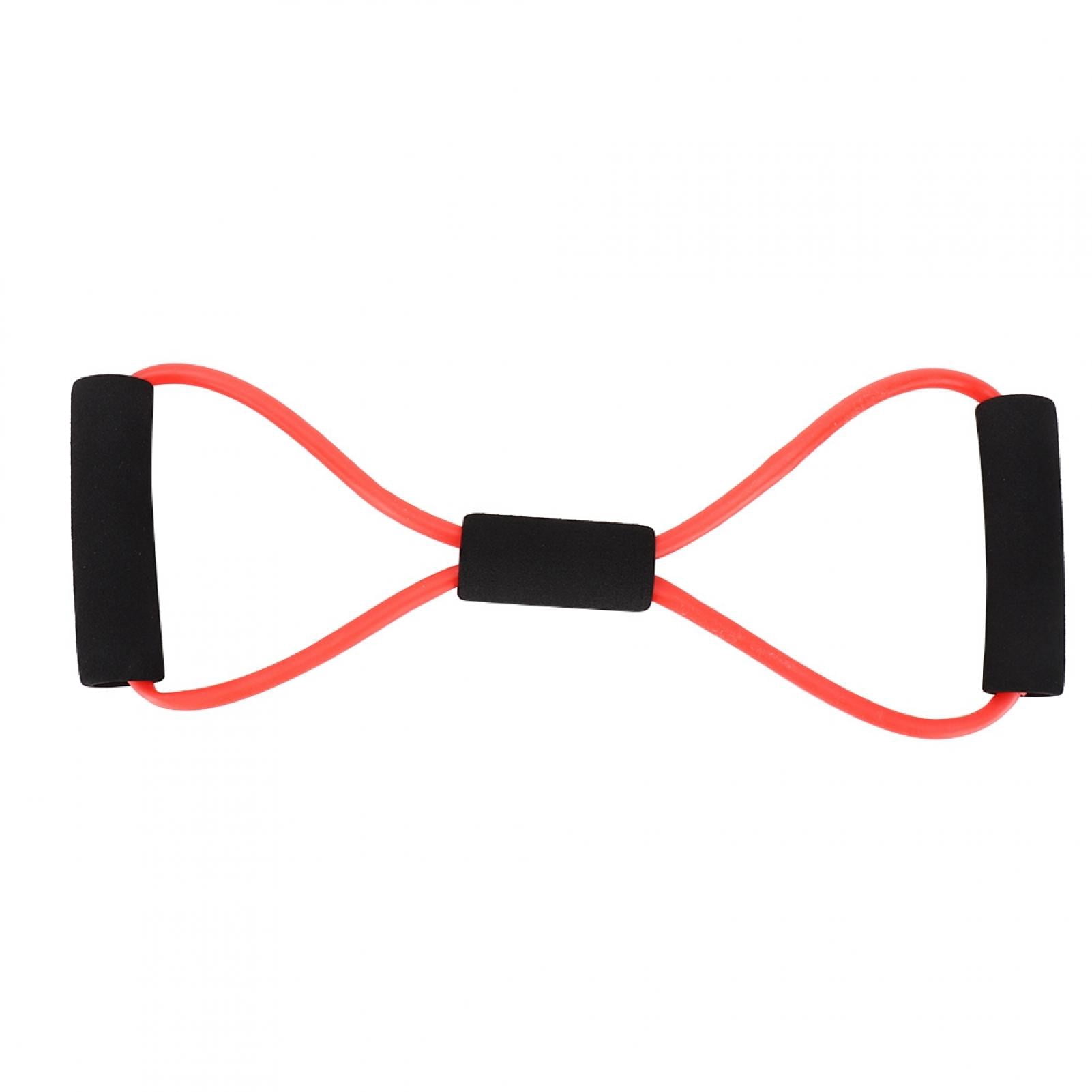 Keenso Resistance Band, 8 Shaped Exercise Tube Band, For Body Slimming Fitness Exercising Muscles