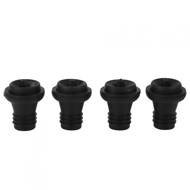 Bouchon de Bouteille de Vin Bouchon de Bouteille sous Vide 4 Pcs Bouchons Réutilisables pour Bouteille de Vin Rouge Champagne Bouchons de Scellage Nouveau