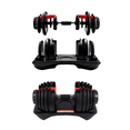 thumbnail image 4 of Rotary Adjustable Dumbbells - 90 lb x 2, Pair, 4 of 6