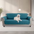 thumbnail image 4 of Housse de Sofa Réversible Lavable à la Machine, Housse de Canapé Résistante à l'Eau, Housse Antidérapante Protectrice pour Meubles pour Chiens, Enfants, Animaux, 4 of 8