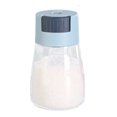 thumbnail image 1 of Salt Shakers with Press Button Moisture Proof Salt Shakers for Salt Sugar Spice Pepper  Blue Cone, 1 of 8