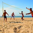thumbnail image 3 of Franklin Sports Easy Assembly Full Size Outdoor Family Badminton Set, Yellow, 3 of 4