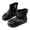 Black, variant on QHFBli Girls Ankle Boots With Decorative Bow and Buckle Soft Flat Sole for Everyday Wear Toddler Youth Kids Comfortable Walking Footwear Black 4.5-5 Years