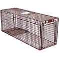 thumbnail image 2 of Tru Catch 30LTD Humane Live Animal Trap - Easy & Safe Catch & Release for Cats, Rabbits, & Other Small Animals - Durable Light Duty TNR - (30" L x 11" H x 9" W), 2 of 4