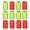 Assorted Color, variant on EeaseCA 12PCS Adult Children's Football Basketball Training Vest Baby Kids Children Game Team Mesh Vest Summer Clothing - Size S (Fluorescent Green + Red)