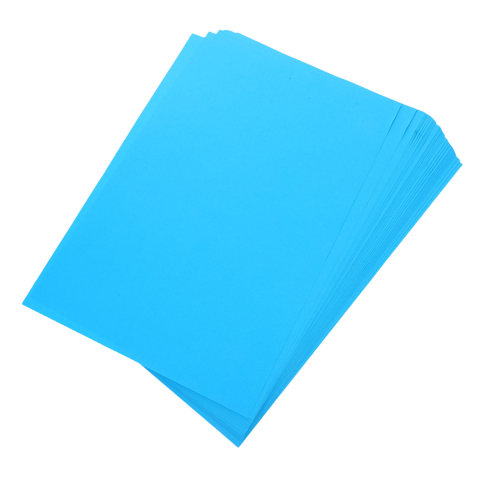 Raindrops 100Pcs Blue Copy Paper for Printer with Quick Ink Absorption and Universal Compatibility