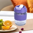 thumbnail image 1 of Glass Double Drinking Mug with Straw Lid | 400ml Insulated Portable Cup | 360° Leak-Proof | Heat Resistant | Phone Stand Function | Macaron Colors | 1-Piece, 1 of 6