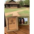thumbnail image 4 of Rustic Wooden Picture Frame 8x10 - Made to Display Pictures 8x10 - Set of 2-100% Natural Eco Wood with Real Glass for Wall Mounting Walnut Photo Frame, 4 of 6