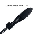 thumbnail image 4 of facefd 2Pcs Pointe de Canne à Pêche Couvercle de Protection Supérieur Lisse Bouchon Fixation Bandage Pole Protector Supports Sangle Protection Outils Bleu Rouge, 4 of 6
