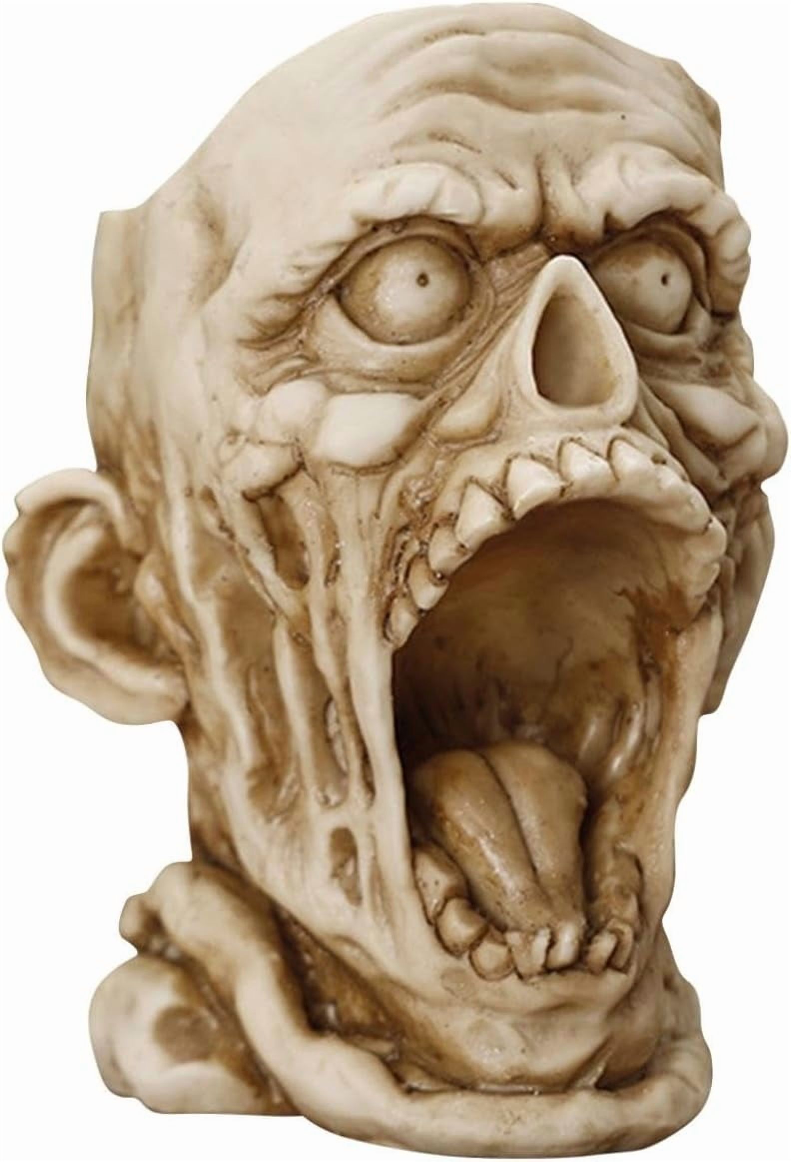 Skull Planters Pots Head, Unique Head Planter for Indoor Plants, Funny Face Flower Pot, Plant Pots for Outdoor Garden Deco and Home Art Decoration