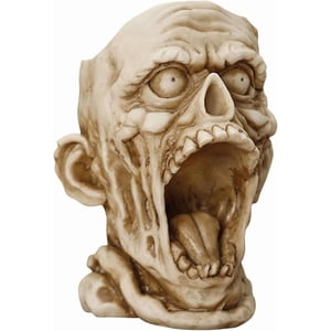Skull Planters Pots Tête, Planteur de Tête unique pour les plantes d'intérieur, Funny Face Flower Pot, Pots de plantes pour jardin extérieur Déco et décoration d'art maison