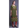 thumbnail image 3 of Bimba Printed Straight Kurtis For Women Panel Kurta Summer Tunic, 3 of 5