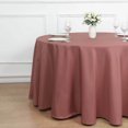 thumbnail image 3 of LNGOOR 108” Wholesale Round Tablecloth Polyester Round Table Linens For Wedding Party Banquet Restaurant -  WHITE, 3 of 11
