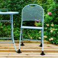 thumbnail image 4 of BRIGHTFUFU 4 Pcs Housses en Plastique pour Chaises Housse de Pied de Table de Camping Noir Protection Forte, 4 of 8