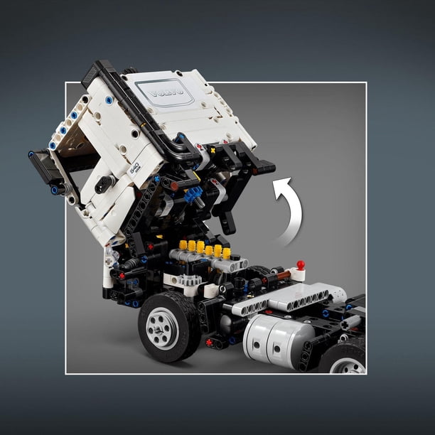 LEGO Technic Volvo FMX Truck & EC230 Electric Excavator Building