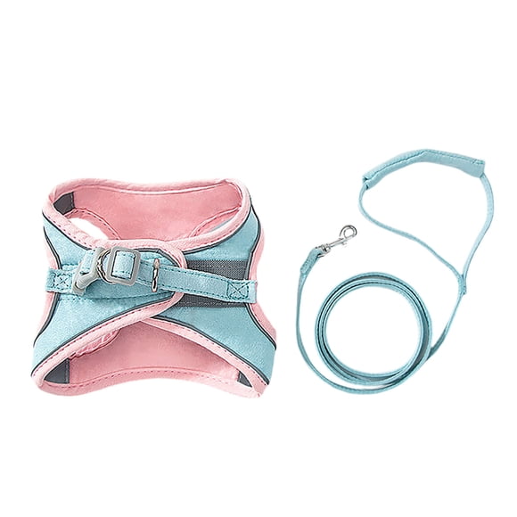 Cat Harness Cat Soft And Breathable Vest Leash Easy To Wear For Cats Walking, Suitable For Training Sessions