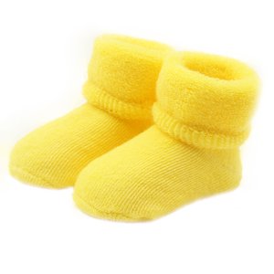 Chaussettes Bébé Tout-petits Coton Peint Chausse Filles Garçon Élasticité Chaussée YE Chaussettes de sport