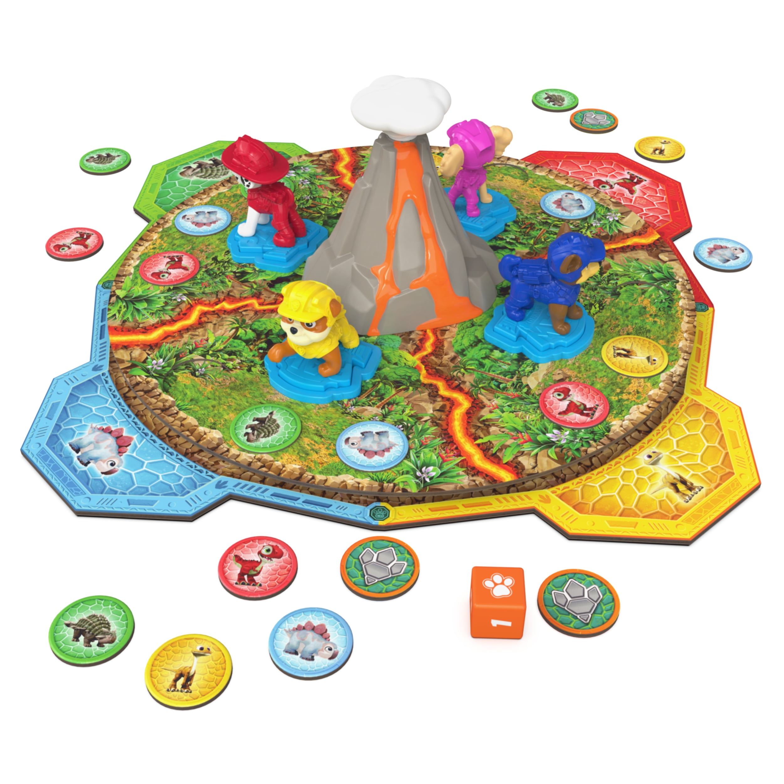 Spin Master Games, PAW Patrol: The Dino Movie Game, 2-4 Players, Ages 4 and up