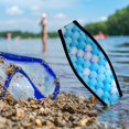 thumbnail image 3 of Aquatics Scuba Diving Adjustable Neoprene Replacement Snorkeling Swimming Hair Band Snorkel Head Strap , Blue Shell Pattern, 3 of 10