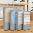 thumbnail image 3 of YIMWNYI 4-Piece Travel Compression Packing Cubes Set, Space-Saving Organizers for Luggage, Lightweight Mesh Storage Bags for Efficient Packing, Reduces Wrinkles and Overpacking, 3 of 6