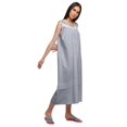 thumbnail image 2 of Moomaya Womens Lace Border Sleepwear For Ladies Button Placket Nightdress, 2 of 5