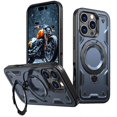 thumbnail image 1 of [PST] iPhone 12 / 12 Pro Ring Case, Shockproof Magsafe Compatible Kickstand Back Cover with Ring Stand, 1 of 4