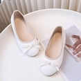 thumbnail image 4 of IUJSOY Chaussures Habillées pour Filles Ballerines Tout-Petits 7,5, 4 of 9