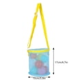thumbnail image 2 of WIFKLSIIPG Colorful Mesh Beach Bags Portable Foldable Sea Bag with Adjustable Carrying Straps Toy Storage Bag Beach Bags, 2 of 4