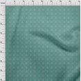 thumbnail image 3 of oneOone Silk Tabby Fabric Leaves & Floral Block Printed Craft Fabric BTY 42 Inch Wide, 3 of 4