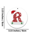 thumbnail image 1 of Birdeem Christmas Alphabet Decorations Personalized for Gift Christmas Tree Hanging Ornament Diy Decorations, 1 of 1