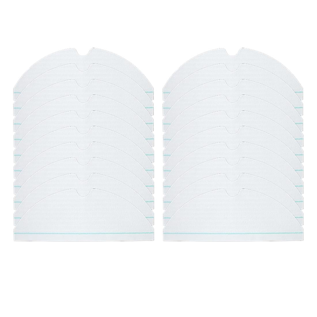 20pcs For Xiaomi Roborock Roborock Q7 Max / Max+ / T8 Disposable Rag