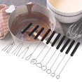 thumbnail image 2 of 10 Pcs Chocolate Forks, DIY Stainless Steel Chocolate Dip Fork Set for Chocolate Handmade, 2 of 8