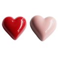 thumbnail image 1 of EIGTHTAIL Refrigerator Magnet Sticker Heart Magnets Resin Fridge for Heart-shaped Office Child 10 Pcs, 1 of 6