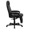 thumbnail image 4 of Scranton & Co Chaise de Bureau Inclinable en Cuir Dossier Haut Noir, 4 of 7