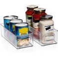 thumbnail image 3 of Plastic Pantry Organization and Food Storage Bin – Great Kitchen Organization and Kitchen Storage – Fridge Organizer Bins, Pantry Storage – 2 Pack, 3 of 5