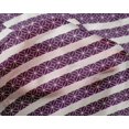 thumbnail image 4 of oneOone Silk Tabby Purple Fabric Diamond Geometric Sewing Craft Projects Fabric Prints By Yard 42 Inch Wide, 4 of 4