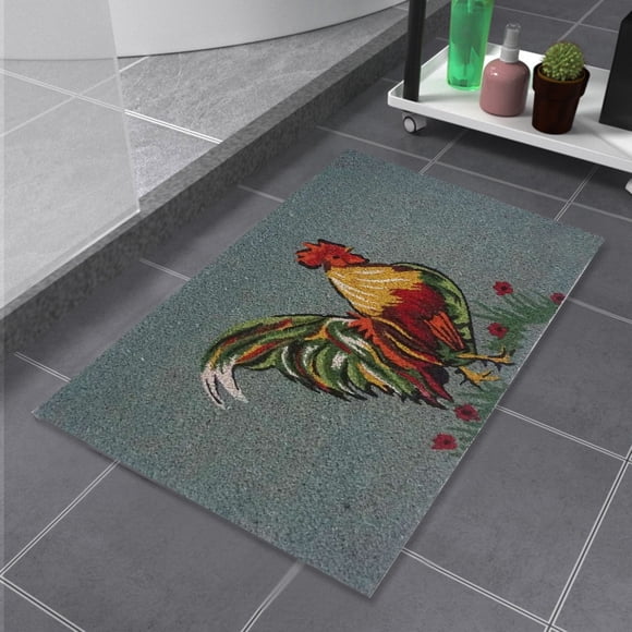 Living Room Bedroom Straight Plush Carpet Floor Mats Bathroom Absorbent Non-slip Mats Kitchen Foot Mats