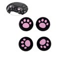 thumbnail image 1 of 4 Pcs Capuchons de Poignées pour Joysticks, Capuchons de Joysticks pour PS4/ PS3/ PS2/ XBOXone/ XBOX360 (Rose), 1 of 5