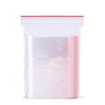 thumbnail image 3 of Estbridge 100pcs 8x12cm Clear Zipper Bags  Reclosable Plastic Food Storage Bags, 3 of 6