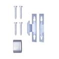 thumbnail image 4 of Tringle à rideaux de base ajustable robuste Mainstays, 28-48 po, argent satiné, 4 of 8